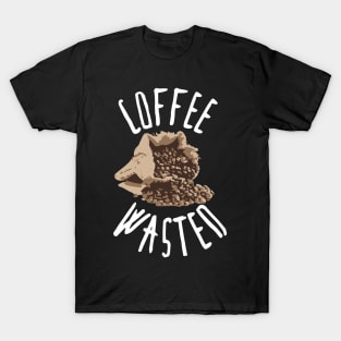 Coffee Wasted: Coffee T-shirt for Men and Women T-Shirt